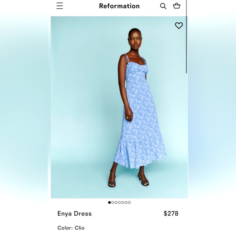 Reformation plus size dress